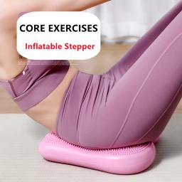 Massagem relaxante do músculo do gym da aptidão do escritório do pedal do instrutor do equilíbrio do equipamento do exercício do núcleo deslizante inflável perder peso 1kg - Image 4