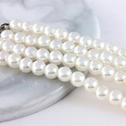 Pérolas strass jóias para gato e cão, quatro linhas gargantilha, corrente de cão, coleira, colar, suprimentos - Image 3
