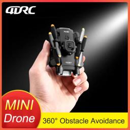 4DRC-V30 Mini Drone com Câmera HD para Crianças, Evitar Obstáculos, Quadcopter Dobrável, Helicóptero RC, Pequenos Brinquedos Drone, 4K, 1080P, WiFi - Image 1