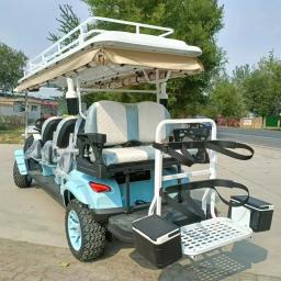 2025 CE aprovado pedal 4 rodas 8 lugares 60/72V 4000/5000/7500W AC motor carrinhos de golfe elétricos - Image 6