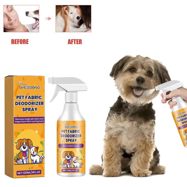 Desodorante Natural Spray para Pets: Elimina Cheiros de Urina e Proporciona Frescor ao Seu Cão