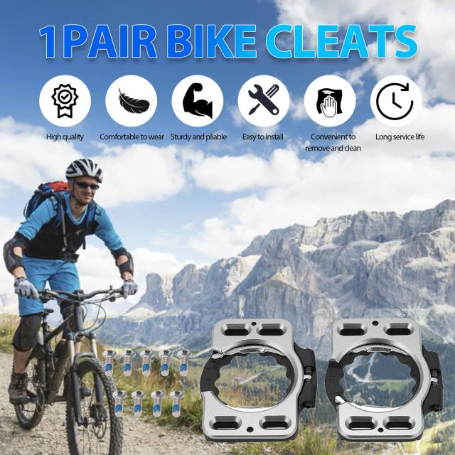 Calçados de Ciclismo Quick Release com Auto Travamento e Adaptador Zero Pave - Ultra Leves e Versáteis X1, X2, X5, 1 Par