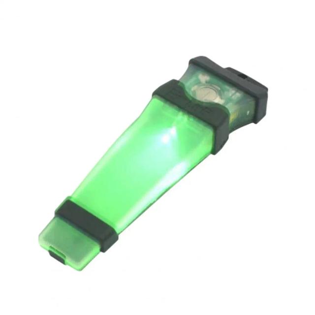 Luz Estroboscópica Impermeável para Capacete de Ciclismo - Sinal de Sobrevivência em Silicone para Ciclismo Noturno