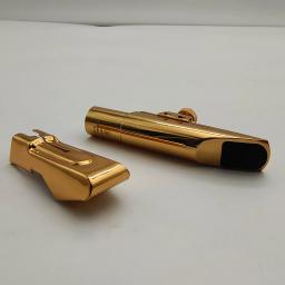 Real Pictures Saxofone Metal Boquilha Banhado A Bronze Tamanho 5 6 7 8 9 Para Alto Soprano Tenor Sax Acessórios - Image 3
