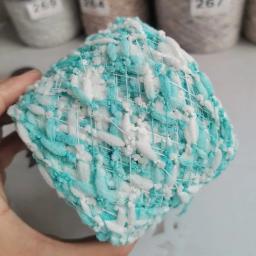 Fio de lanterna tingido especial, fio de crochê chique colorido, fio de tricô para boneca DIY, 50g - Image 1