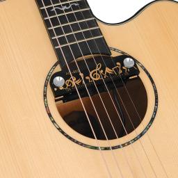 HQ Soundhole Pickups captador ativo integrado, ajuste de alta e baixa tensão, acessório acústico Soundhole - Image 3