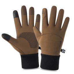Luvas impermeáveis de tela sensível ao toque para homens e mulheres, luvas táticas, luvas à prova de vento, ciclismo ao ar livre, caminhadas, esqui, inverno, 2022 - Image 1