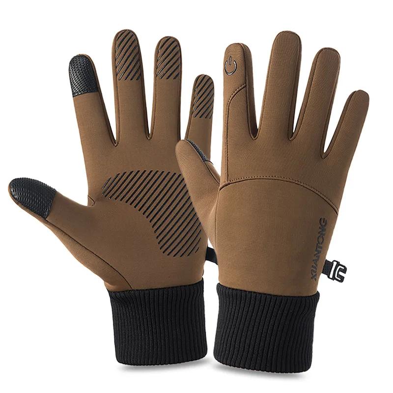 Luvas impermeáveis de tela sensível ao toque para homens e mulheres, luvas táticas, luvas à prova de vento, ciclismo ao ar livre, caminhadas, esqui, inverno, 2022 - Image 1