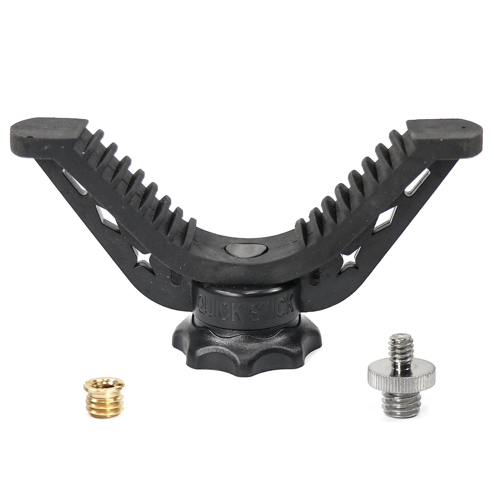 Caça gun resto shotgun 360 graus rifle titular v jugo em forma de cabeça de tripé resistente acessórios de montagem superior para tiro vara - Image 1