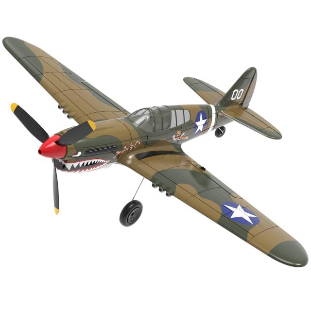 Americano P-40 Avião de Controle Remoto de Espuma EPP 40cm
