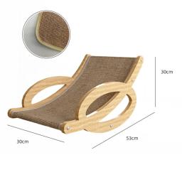 Cama portátil confortável para gatos, garra de moagem, tábua de arranhão, arranhador para cães pequenos, gatinho, filhote, coelho, gatinho - Image 6