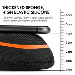 Almofada de gel de silicone biking-soft ocidental para assento de bicicleta, almofada respirável e antiderrapante para mtb e estrada - Image 6