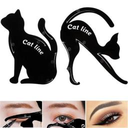 Lápis Delineador Líquido Dual End Black, Pro Impermeável, Maquiagem de Longa Duração, Eye Liner Pen, Linha Cat, Eye Stencils - Image 3