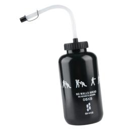 Shoke lacrosse garrafa de água com palha longa bpa livre plástico goleiro boxe garrafa de água 1 litro para o esporte - Image 3