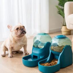 Alimentador Automático de Grande Capacidade para Animais de Estimação, Alimentador de Cães e Gatos, Tigela Destacável, Dispositivo de Alimentação, Pet Supplies, 3.8L - Image 1