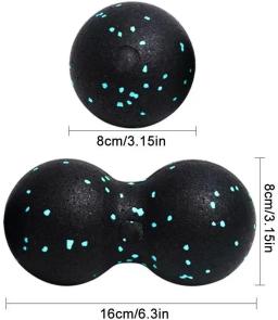 2024 conjunto de bola de fitness alta densidade epp firme bolas de massagem de amendoim leve para liberação miofascial terapia de tecidos profundos - Image 6