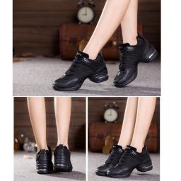 Meninas meninos sapatos de dança esportes recurso moderno dança jazz sola macia respiração sapatos de dança tênis crianças criança prática sapatos - Image 5