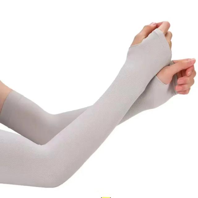 Luvas de Proteção UV para Ciclismo e Direção - Modelos Sem Dedos em Seda de Gelo para Homens e Mulheres, Ideais para o Verão