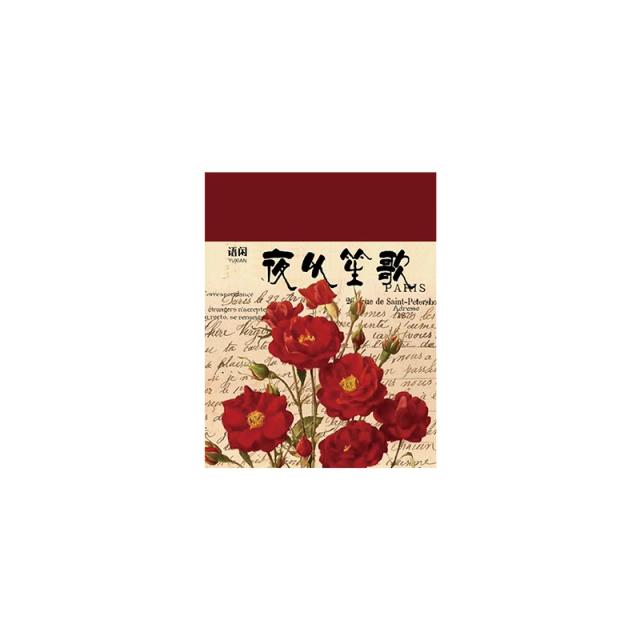 Papel Artesanal Vintage Leve para Scrapbooking: Mini Livro e 400 Peças para Colagem Artística e Decoração de Álbum de Fotos