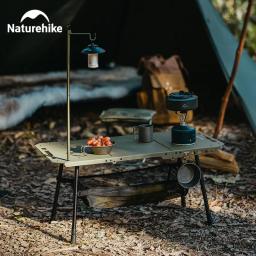 Naturehike 2025 nova mesa de acampamento igt pendurado lanterna pólo mesa dobrável altura ajustável alta carga ao ar livre piquenique luz mesa - Image 1