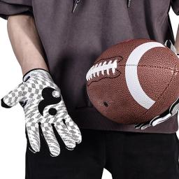 Luvas resistentes ao desgaste para esportes de futebol americano, fitness, aderência aprimorada, atividades ao ar livre - Image 5