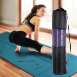 Ginásio esteira yoga esporte para o ginásio em casa para exercícios estiramento abs meditação esteira pilates exercício + saco esteira yoga - Image 1