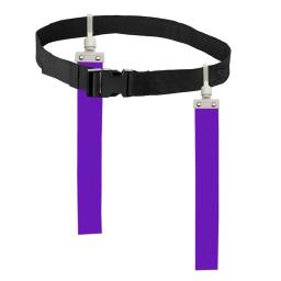 A cor brilhante ajustável ostenta a bandeira da cintura do Webbing, PVC, futebol americano, treinamento da competição - Image 6