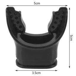 Mergulho Respiração Tubo, Boquilha De Mergulho, Garrafas De Ar, Regulador De Snorkel, Silicone Suave Subaquática, Leve, 1Pc - Image 6