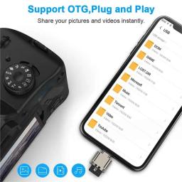 Leitor de cartão móvel tipo C TF Liga de zinco USB 3.1 Tipo-C Xiaomi Huawei Samsung Laptop Leitor de cartão OTG multifuncional - Image 3