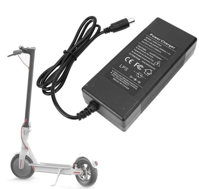 Carregador Fonte 42V 2A para Scooter Elétrica M365/Pro/Essential/1S/Pro2