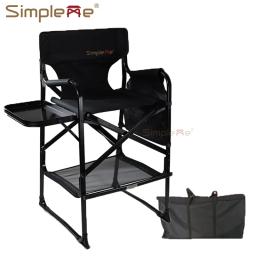 Cadeira de maquiagem profissional com mesa lateral com borda enrolada reversa Simpleme - Image 2