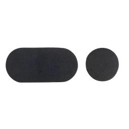 Drum Muffling Damper Pad para iniciantes e tambor profissional, Patch de pedais duplos, acessório durável, 10x - Image 6