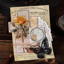 Memo Pads Material para Scrapbooking, Papel De Café, Diário e Diário, Fundo Do Cartão, Papel De Decoração, 30 Pçs/lote - Image 3