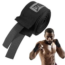 Bandagens De Boxe De Algodão Macio e Elástico, Envoltórios De Mão Para Sanda, Muay Thai, Karatê, Protege Punhos, Melhorando a Fitness - Image 6