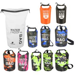 Bloco seco impermeável do saco, natação, rafting, caiaque, rio Trekking, flutuando, vela, canoagem, canoagem, canoagem, saco de água, saco seco, 2L, 5L, 10L - Image 1
