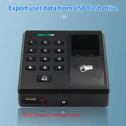 Biométrico Fingerprint Scanner para Segurança Door Lock System, Controle de Acesso Teclado, Relé RFID, 125K Wiegand Reader, Standalone - Image 5