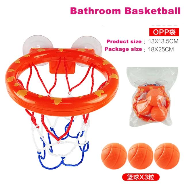 Brinquedo de Banho Infantil Mini Cesta de Basquete para Banheira