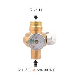 HPA Ar Tanque De Gás De Enchimento Adaptador, Paintball Adaptador Sodastream, CO2 On and Off Valve, Airsoft Campho, Conector PCP, Valvula Regulador - Image 1