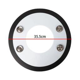 Drum Skin proteção com efeito sinos, Control Snare resposta, 14" - Image 6