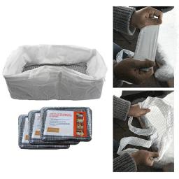 Saco De Areia De Gato Reutilizável Higiênico, Filtro De Fezes De Gato, Mãos Livres Gatos Peneirando, Bandeja De Lixo De Gatinho, Suprimentos Domésticos, 10Pcs por Lote - Image 1