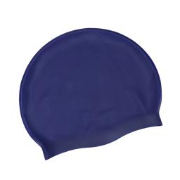 Touca de natação para mulheres, à prova d'água, leve, esportiva, elástica, silicone, borracha branca, acessório feminino - Image 5