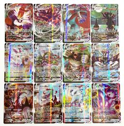 Pokemon Cards of Italian Letters, Treinador, Pikachu, Charizard, Figuras Anime, Battle Flash Card, VSTAR, Vmax, Gx Energy Cards, Brinquedos Infantis - Image 6