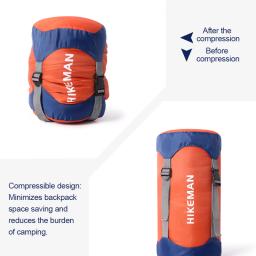 Compressão à prova dwaterproof água saco de dormir saco de armazenamento coisas saco s/m/l/xl tamanho ultraleve caminhadas ao ar livre saco de armazenamento de acampamento - Image 2