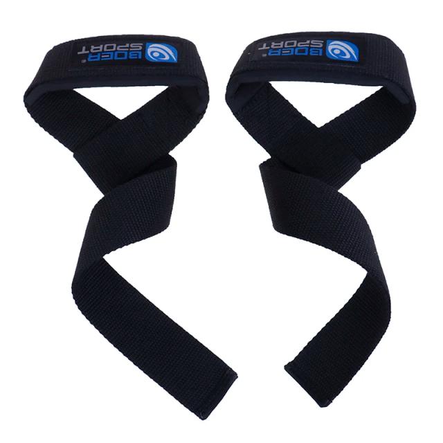 Correias Antiderrapantes para Levantamento de Peso - Par de Correias para Deadlift, Musculação e Powerlifting