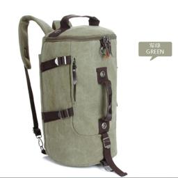 Bolsa de viagem de lona para homens de grande capacidade, mochila alpinismo, 5 cores - Image 5