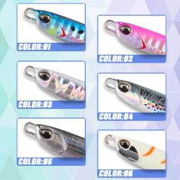 Obras mágicas-iscas de pesca de metal, isca de peixe falso, agito costa, novidades, pesca marítima, 15g, 20g, 30g, 40g, 80g, 2021 - Image 4