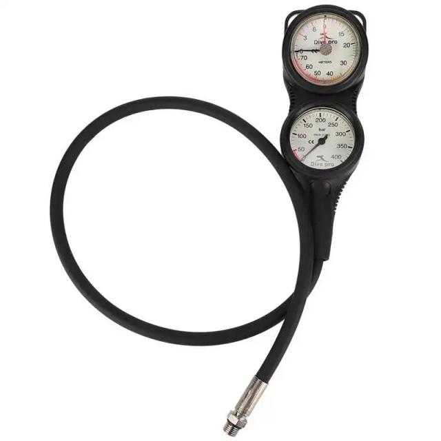 Medidor Digital de Pressão Submersível para Mergulho Profissional com Iluminação 1 2 3