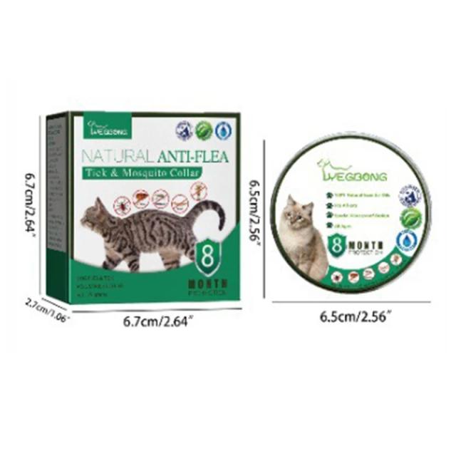 Coleira Repelente para Cães e Gatos: Proteção Eficaz Contra Pulgas, Carrapatos e Mosquitos