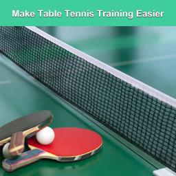 Rede retrátil de tênis de mesa, grade de plástico de malha forte, kit de rede portátil, rack de rede, kit de substituição para jogos de pingue-pongue - Image 2