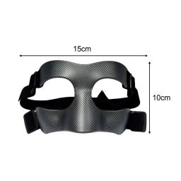 Máscara facial esportiva para homens e mulheres, proteção facial, softball, atlético, protetores de nariz, protetor facial, academia, luta infantil, nariz quebrado - Image 4